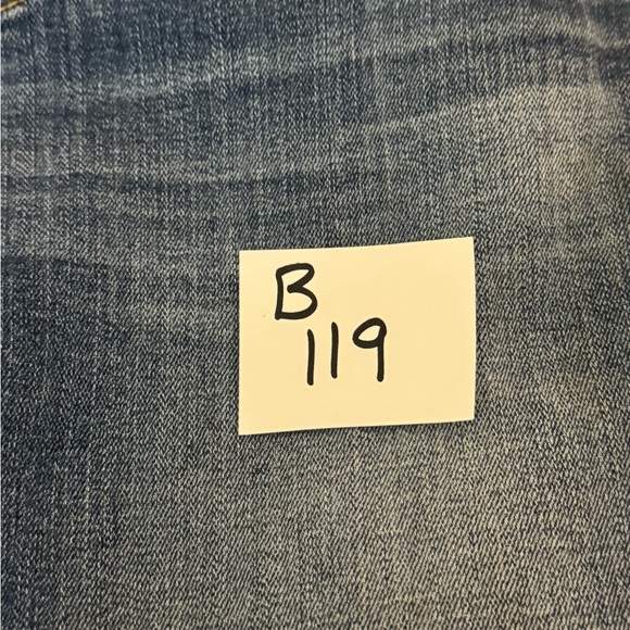B-119 Mossimo High‎ Rise Denim Jean Jeggings Size 2 - Picture 11 of 13